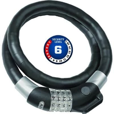 Abus Fahrradschloss Raydo Pro TexKF 1460/85 – Hochsicheres Panzerkabelschloss für Fahrräder 1 Abus Fahrradschloss Raydo Pro TexKF 1460/85 – Hochsicheres Panzerkabelschloss für Fahrräder