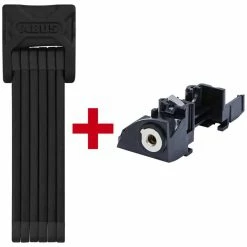 Abus Bordo 6015/90 Faltschloss + Bosch Akkuschloss | Hochsicheres Fahrradschloss