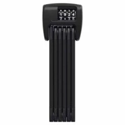 Abus Bordo Combo 6000C/90 LED BK SH Faltschloss – Hochsicheres Fahrradschloss mit LED-Beleuchtung