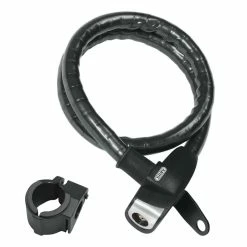 Abus Schloss Microflex 695/75 LL+URB – Hochsicheres Panzerkabelschloss für Fahrräder