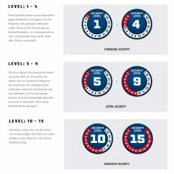 Abus Steel-O-Chain 4804C/75 Fahrrad-Kettenschloss - Hochsicherheitsschloss für Fahrräder -E-Bikes Verkaufsgeschäft abus steel o chain 4804c 75 fahrrad kettenschloss schwarz 2022 311331 c