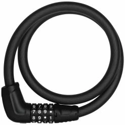 Abus Tresor 6412C/85 SCMU Kabelschloss - Hochsicheres Fahrradschloss mit Spiralkabel