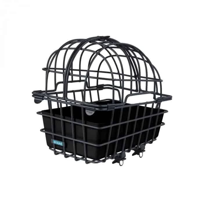 Around Hundekorb Für Gepäckträger - Praktischer Transportkorb für Hunde am Fahrrad 1 Around Hundekorb Für Gepäckträger - Praktischer Transportkorb für Hunde am Fahrrad