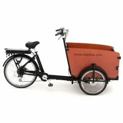 Babboe Big-E 450 E-Bike Lastenfahrrad | Elektrisches Lastenrad für Familien | Mit Premium-Ausstattung