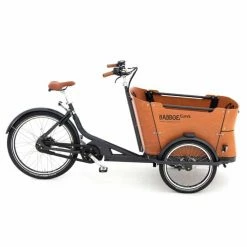 Babboe Curve Mountain E-Lastenfahrrad 400 Wh - Elektrisches Lastenrad für Familien