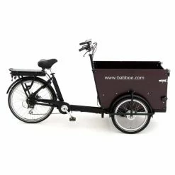Babboe Dog E-Bike Lastenfahrrad 450 Wh - Elektrisches Lastenrad für Hunde und mehr
