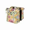 BASIL Bloom Field Fahrrad-Doppeltasche - Stylische & Praktische Packtasche für Radfahrer