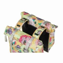 BASIL Bloom Field Fahrrad-Doppeltasche - Stylische & Praktische Packtasche für Radfahrer -E-Bikes Verkaufsgeschäft basil bloom field fahrrad doppeltasche gelb 2022 311737 d
