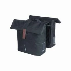 BASIL City MIK Fahrrad-Doppeltasche - Praktische Packtasche für Fahrräder