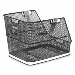 BASIL Class Schultaschen-Gepäckträgerkorb - Hochwertiger Fahrradkorb für Schule und Alltag