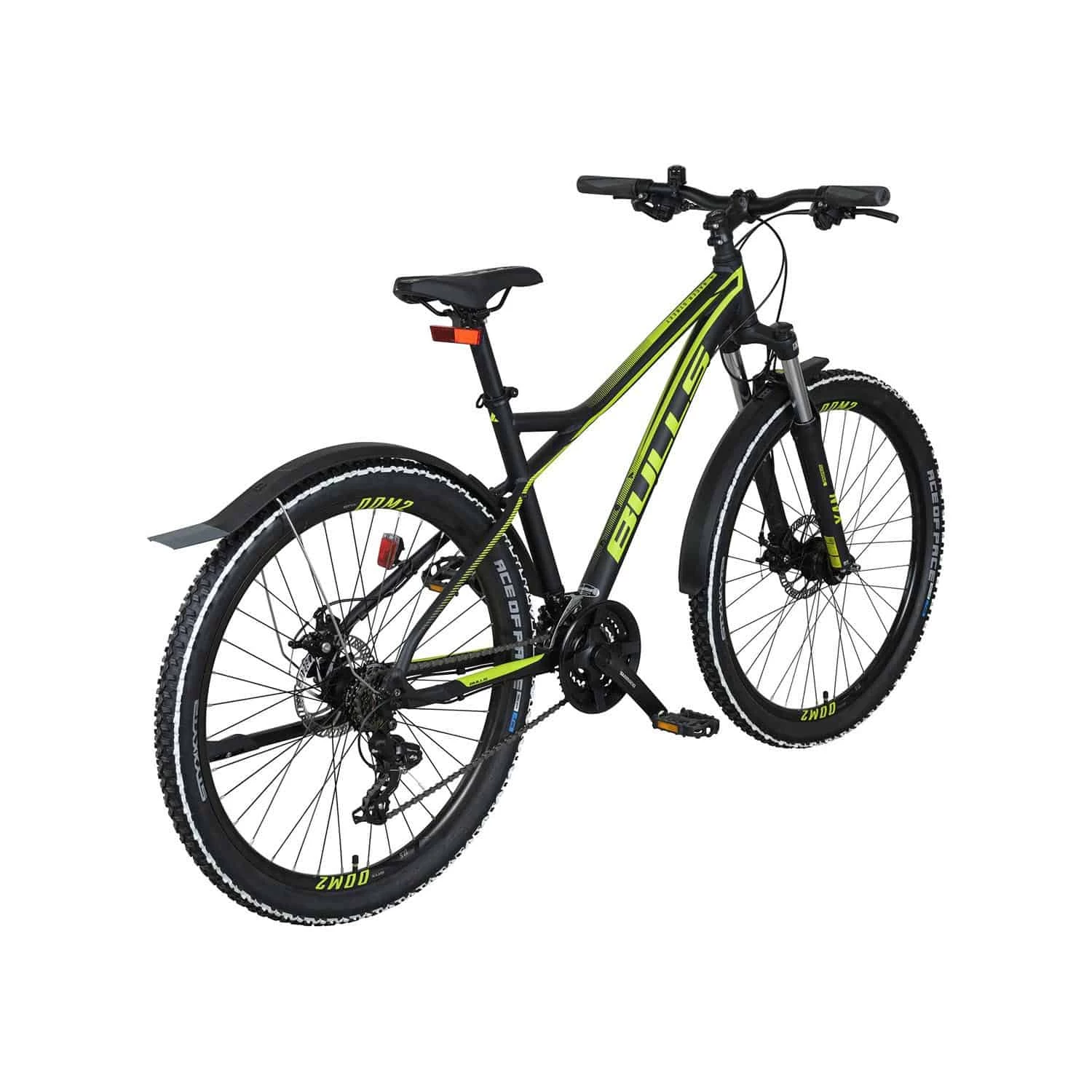 Bulls Racer Street Mountainbike Hardtail 27,5" - Schwarz-lime | Leichtes & robustes MTB 2 Bulls Racer Street Mountainbike Hardtail 27,5" - Schwarz-lime | Leichtes & robustes MTB – Bild 2