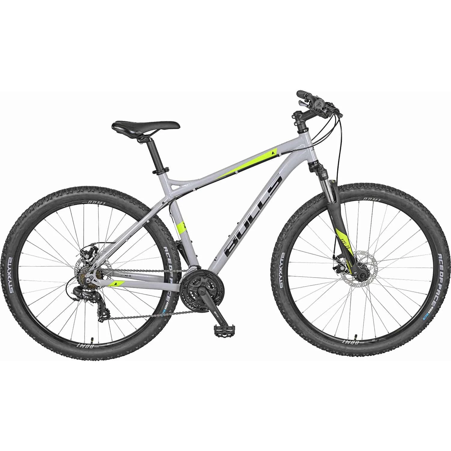 Bulls Raptor Disc Mountainbike Hardtail 27,5" - Grau-lime | Leichtes & Robustes MTB für Geländefahrten 1 Bulls Raptor Disc Mountainbike Hardtail 27,5" - Grau-lime | Leichtes & Robustes MTB für Geländefahrten