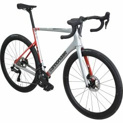 Cannondale Super Six EVO Carbon Ultegra Di2 Disc Rennrad - Hochleistungs-Rennrad für Profis -E-Bikes Verkaufsgeschäft cannondale 28 supersixevoultdi2 silber rot 98565 2022 c