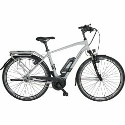 Dynamics E-Lite 8R E-Bike Trekking 28" – Leichtes Elektrofahrrad für die Stadt -E-Bikes Verkaufsgeschäft dynamics 28 elite8r herren e trekkingrad lightgrey 2021 a