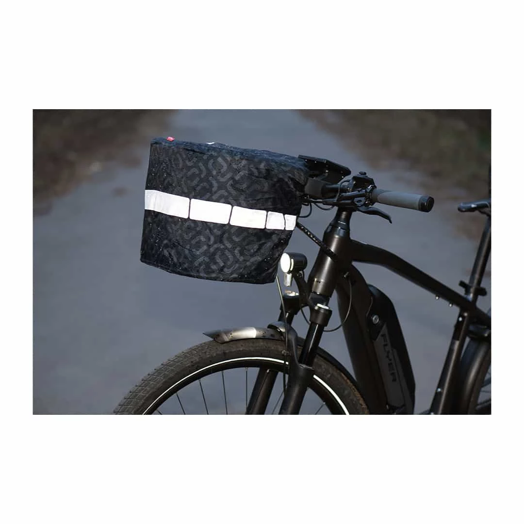 KLICKFIX Rain Cover M Regenhülle für Lenkerkorb - Wasserdichte Abdeckung für Fahrradkörbe 3 KLICKFIX Rain Cover M Regenhülle für Lenkerkorb - Wasserdichte Abdeckung für Fahrradkörbe – Bild 3