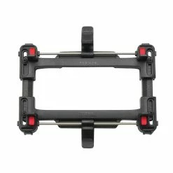 KLICKFIX Uniklip 2 Gepäckträger-Adapter - Universal Adapter für Fahrradtaschen und Körbe