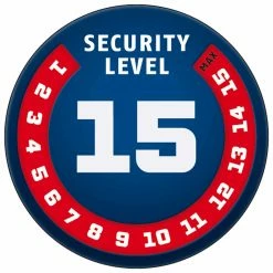 Abus Granit CityChain X-Plus 1060/85 Fahrrad-Kettenschloss | Hochsicherheitsschloss für Fahrräder -E-Bikes Verkaufsgeschäft level152