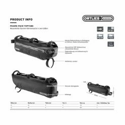Ortlieb Frame-Pack Toptube Bikepacking-Rahmentasche (3 L) - Leicht & Wasserdicht - Fahrradzubehör 13 Ortlieb Frame-Pack Toptube Bikepacking-Rahmentasche (3 L) - Leicht & Wasserdicht - Fahrradzubehör -E-Bikes Verkaufsgeschäft ortlieb frame pack toptube bikepacking rahmentasche 2023 313532 g