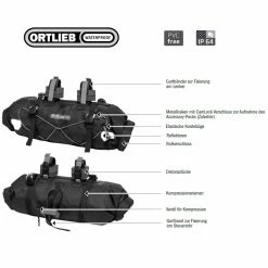 Ortlieb Handlebar-Pack 15 L – Wasserdichte Lenkertasche für Bikepacking -E-Bikes Verkaufsgeschäft ortlieb handlebar pack l bikepacking lenkertasche 2020 306649 g
