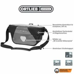 Ortlieb Ultimate Six Classic Lenkertasche (5 L) - Fahrradtasche wasserdicht, robust & leicht -E-Bikes Verkaufsgeschäft ortlieb ultimate six classic 5 l lenkertasche 2021 p 305176 7