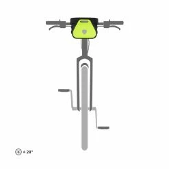 Ortlieb Ultimate Six High Visibility Lenkertasche (6,5 L) - Wasserdichte Fahrradtasche für sicheren Transport -E-Bikes Verkaufsgeschäft ortlieb ultimate six high visibility 6 5 l lenkertasche neongelb schwarz 2023 313470 e