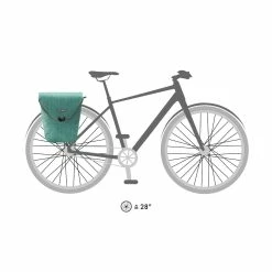 Ortlieb Velo-Shopper Fahrrad-Packtasche - Praktische und wasserdichte Packtasche für Fahrräder -E-Bikes Verkaufsgeschäft ortlieb velo shopper fahrrad packtasche 2023 p 313531 e
