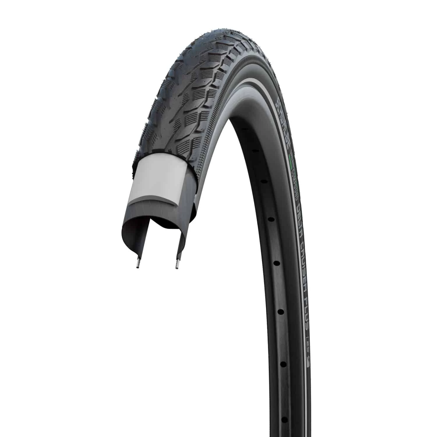 Schwalbe Delta Cruiser Plus Trekking-Reifen (28") - Hochwertiger City & Trekking Reifen 3 Schwalbe Delta Cruiser Plus Trekking-Reifen (28") - Hochwertiger City & Trekking Reifen – Bild 3