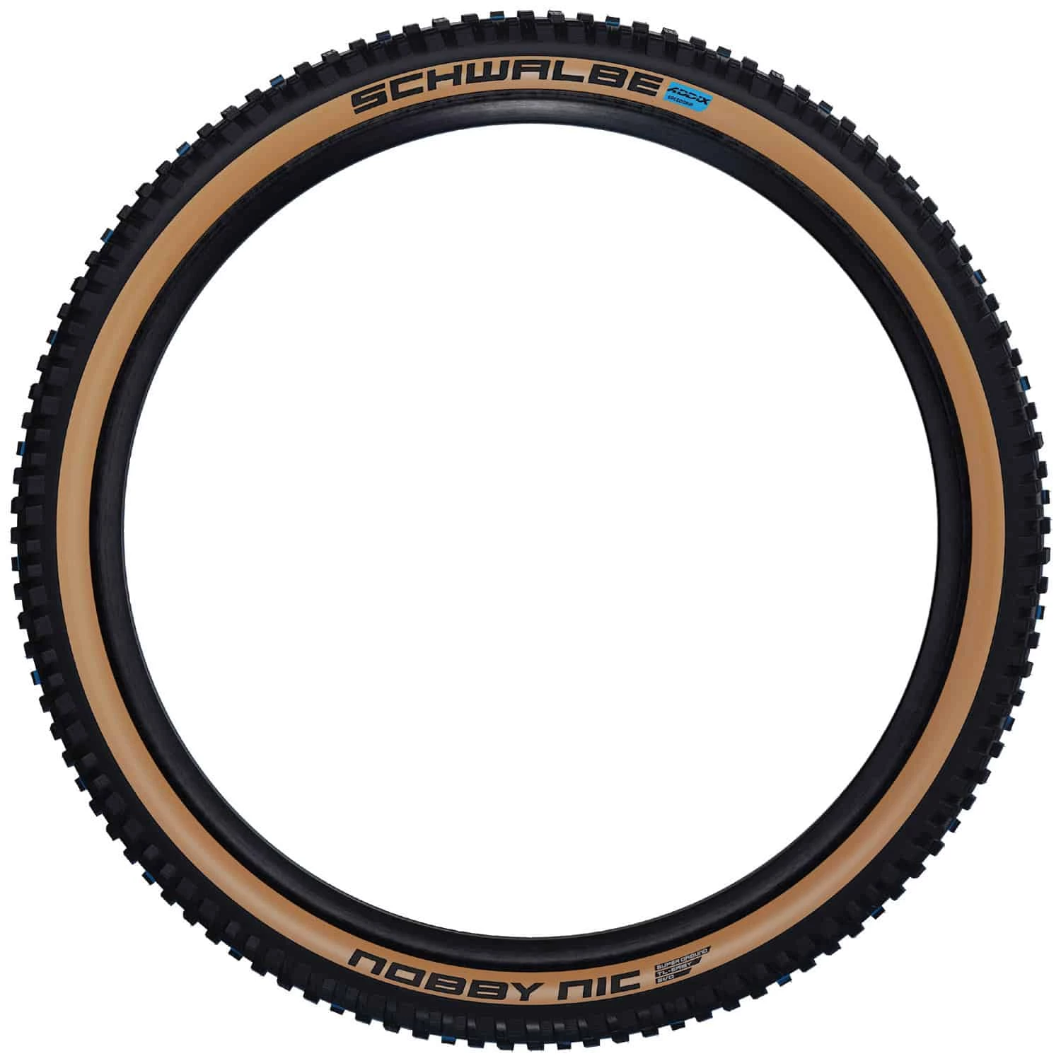 Schwalbe Nobby Nic Evolution Super Ground MTB-Reifen (26", Classic Sidewall) - Hochwertiger Mountainbike-Reifen 3 Schwalbe Nobby Nic Evolution Super Ground MTB-Reifen (26", Classic Sidewall) - Hochwertiger Mountainbike-Reifen – Bild 3