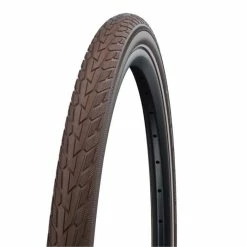 Schwalbe Road Cruiser City/Trekking-Reifen Braun (28") - Hochwertiger Reifen für Stadt und Tour