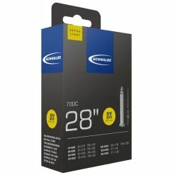 Schwalbe SV 20 Extra Light Ventil 80 mm Fahrradschlauch (28") - Leicht & Hochwertig