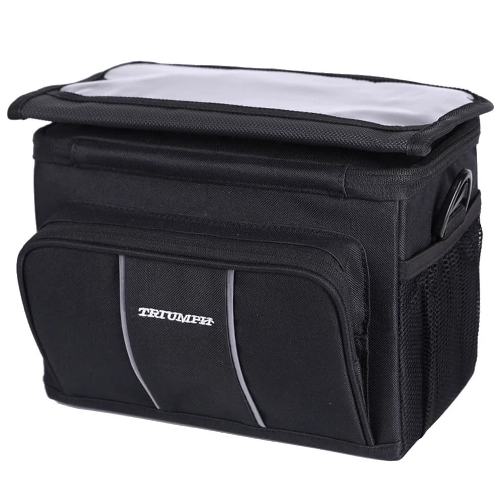 Triumph Exclusive Fahrrad-Lenkertasche Inkl. Klickfix-Adapter Schwarz – Praktisch & Stilvoll 2 Triumph Exclusive Fahrrad-Lenkertasche Inkl. Klickfix-Adapter Schwarz – Praktisch & Stilvoll – Bild 2