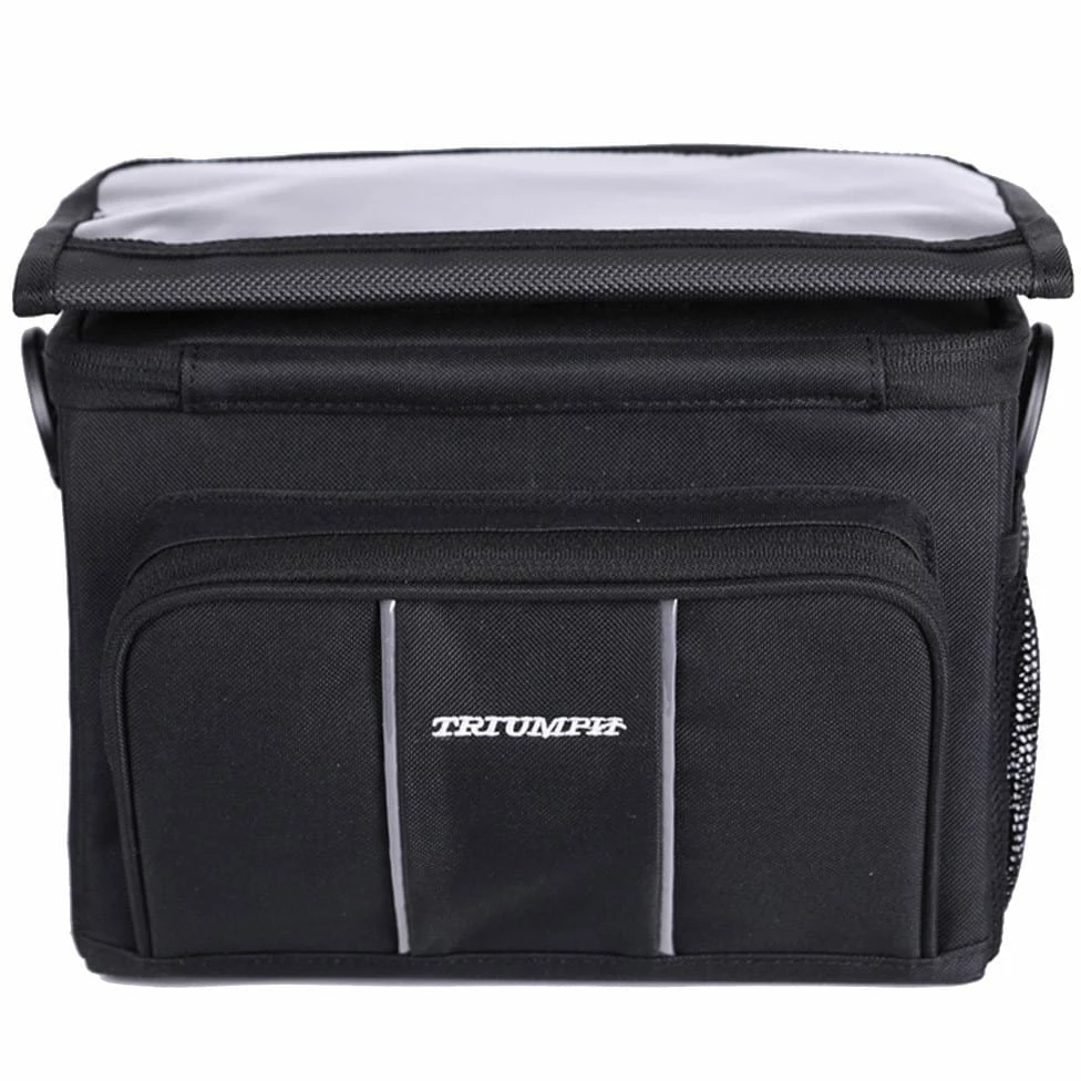 Triumph Exclusive Fahrrad-Lenkertasche Inkl. Klickfix-Adapter Schwarz – Praktisch & Stilvoll 4 Triumph Exclusive Fahrrad-Lenkertasche Inkl. Klickfix-Adapter Schwarz – Praktisch & Stilvoll – Bild 4