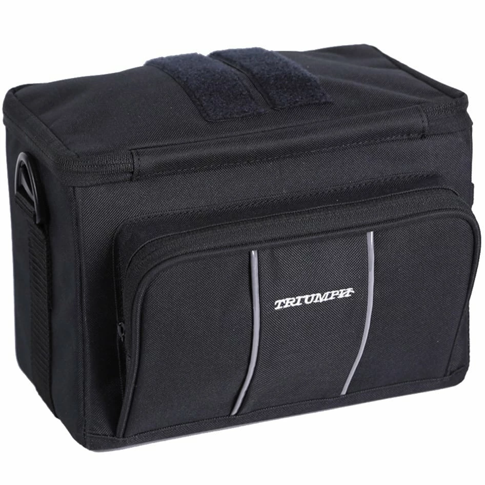 Triumph Exclusive Fahrrad-Lenkertasche Inkl. Klickfix-Adapter Schwarz – Praktisch & Stilvoll 5 Triumph Exclusive Fahrrad-Lenkertasche Inkl. Klickfix-Adapter Schwarz – Praktisch & Stilvoll – Bild 5