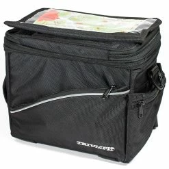 Triumph Maxi Plus Fahrrad-Lenkertasche Schwarz - Hochwertige Lenkertasche für Fahrräder -E-Bikes Verkaufsgeschäft triumph maxi plus lenkertasche 2021 307447 c