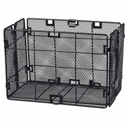 Unix Ariano Fahrradklappkorb Schwarz - Praktischer Klappkorb für Fahrräder