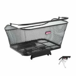 Unix Fabiano TopKlip Gepäckträgerkorb - Hochwertiger Fahrradkorb für den Gepäckträger