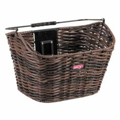 Unix Manolo KLICKfix-Lenkerkorb – Praktischer Fahrradkorb für Lenker