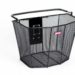 Unix Vicario Klickfix Vorderrad-Fahrradkorb - Praktischer Fahrradkorb für Lenkerbefestigung