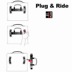 VAUDE Augsburg III M Fahrradtasche - Robuste Packtasche für Fahrradgepäckträger 11 VAUDE Augsburg III M Fahrradtasche - Robuste Packtasche für Fahrradgepäckträger -E-Bikes Verkaufsgeschäft vaude 2017 plug and ride 1