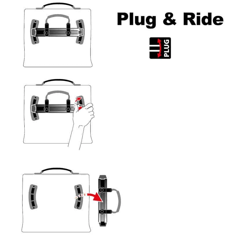 VAUDE Augsburg III M Fahrradtasche - Robuste Packtasche für Fahrradgepäckträger 6 VAUDE Augsburg III M Fahrradtasche - Robuste Packtasche für Fahrradgepäckträger – Bild 6