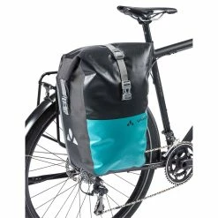 VAUDE Aqua Back Color Single Fahrrad-Gepäcktasche - Wasserdichte Packtasche für Fahrräder -E-Bikes Verkaufsgeschäft vaude aqua back color single fahrradtasche blau 2021 310534 d