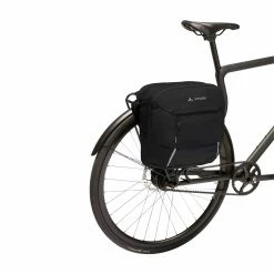VAUDE Cycle Messenger M Fahrradtasche - Robust & Wasserdicht für den Alltag -E-Bikes Verkaufsgeschäft vaude cycle messnger m fahrradtasche schwarz 2023 313640 g