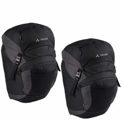 VAUDE OnTour Front Fahrrad-Gepäcktaschen (Paar) – Wasserdichte Packtaschen für Fahrradreisen