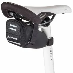 VAUDE Satteltasche Race Light M Schwarz - Leichte Fahrradtasche für tägliche Touren -E-Bikes Verkaufsgeschäft vaude race light m satteltasche 240498 c