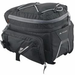 VAUDE Silkroad Plus (Snap-it) Gepäckträgertasche - Praktische Fahrradtasche für Gepäckträger