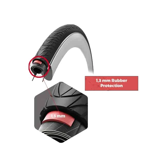 Vittoria Randonneur Tech G2.0 City Fahrradreifen (28") - Hochwertiger City- & Trekkingreifen 2 Vittoria Randonneur Tech G2.0 City Fahrradreifen (28") - Hochwertiger City- & Trekkingreifen – Bild 2