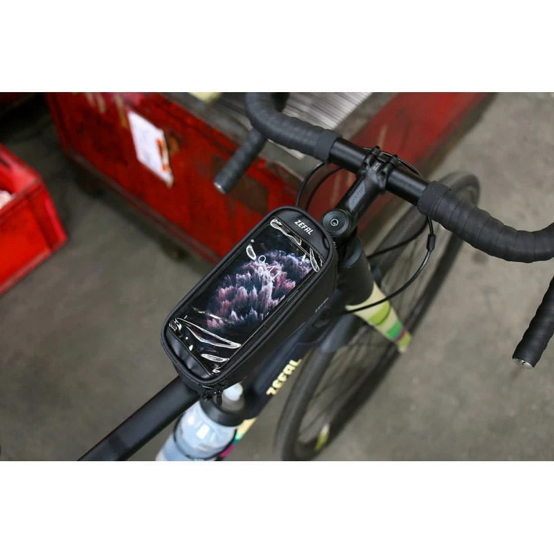 ZEFAL Zéfal Console Pack T2 Oberrohrtasche - Robuste Fahrrad-Rahmentasche für unterwegs 6 ZEFAL Zéfal Console Pack T2 Oberrohrtasche - Robuste Fahrrad-Rahmentasche für unterwegs – Bild 6